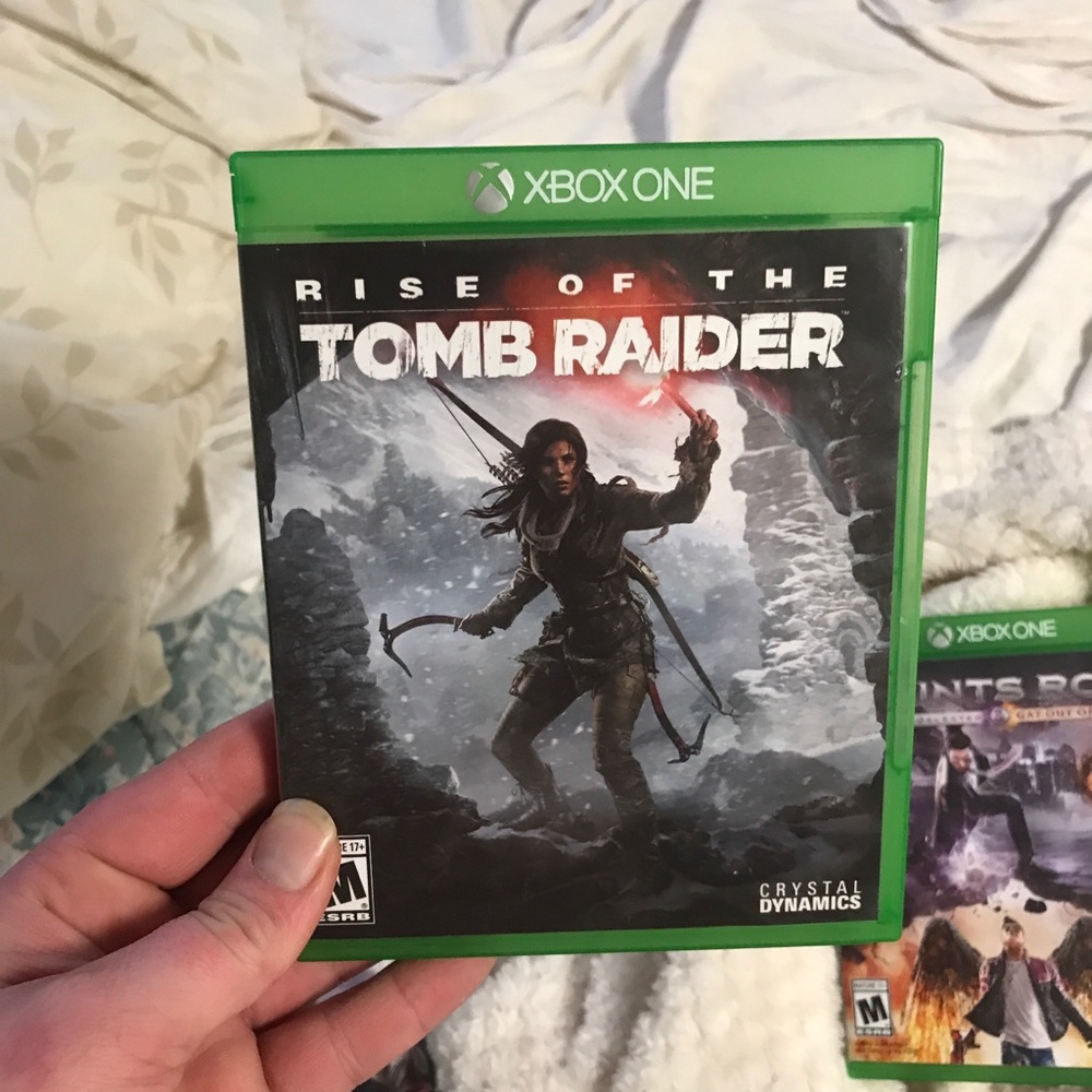 X Box 1  video game tomb raider